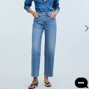 Madewell The Perfect Vintage Wide-Leg Crop Jean